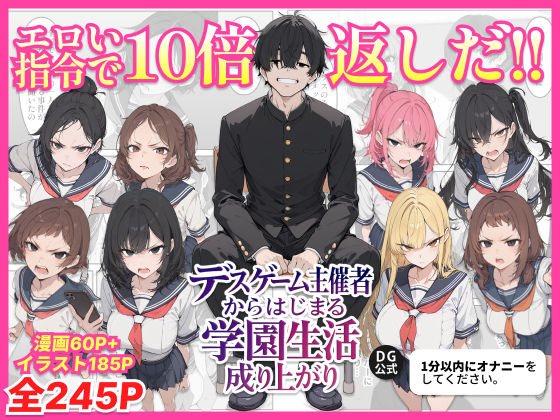 デスゲーム主催者からはじまる学園生活成り上がり❤ちくびはんたー【辱め】