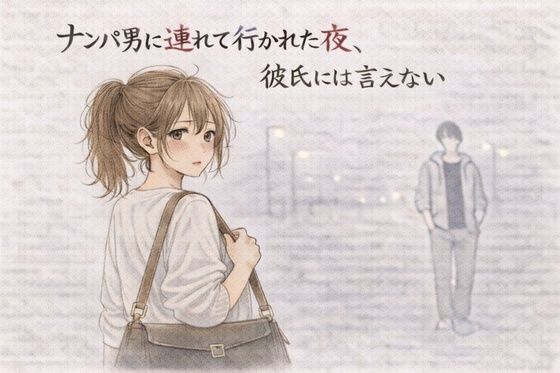 ナンパ男に連れて行かれた夜、彼氏には言えない ―断れなかった―❤夜の灯る部屋【寝取り・寝取られ・NTR】