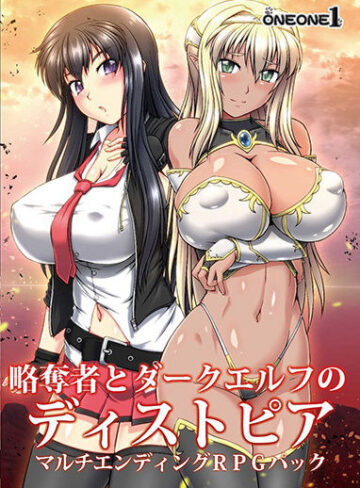 略奪者とダークエルフのディストピア マルチエンディングRPGパック【ONEONE1❤動画・アニメーション】評価3.94