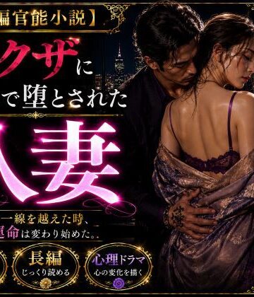 「長編官能小説」ヤクザに抱かれ続け心まで堕とされた人妻【NTR小説❤人妻・主婦】