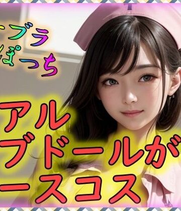 リアルラブドールがナースコス あなたのチ〇ポを看護します【大好物は美少女です❤看護婦・ナース】