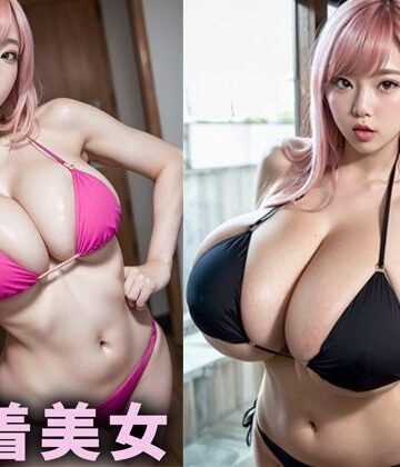 巨乳水着美女【AIグラドル編集部vol.138】【AI美女編集部❤全年齢向け】