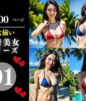 美女揃い水着美女シリーズ01【Cサークル❤巨乳】