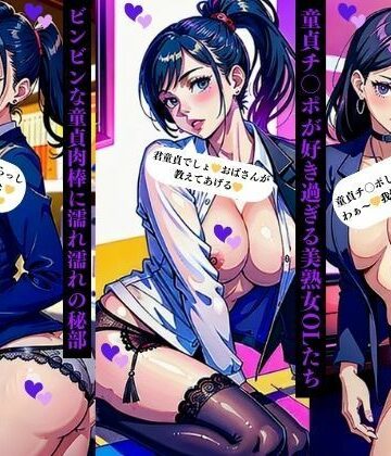 童貞チ〇ポが好き過ぎる美熟女OLたちビンビンな童貞肉棒に濡れ濡れの秘部【Pサークル❤ファンタジー】