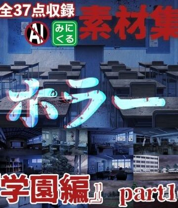 みにくる背景CG素材集『学園編』part10（ホラーBoost）【背景専門店みにくる❤ホラー】