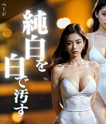 純白のドレスに合うのはもちろん「白」で汚すこと・・・！！！超高飛車なお嬢系の美女に逆切れして奴●にしちゃうwww【さゆり❤辱め】