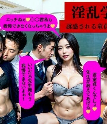 淫乱学園誘惑される童貞男子たち【とサークル❤ファンタジー】