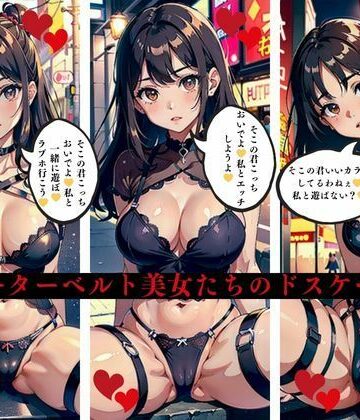 淫乱ガーターベルト美女たちのドスケベな誘惑【AI美女LABO.9❤ファンタジー】