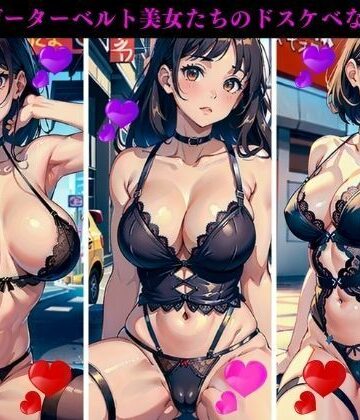 巨乳ガーターベルト美女たちのドスケベな下半身【AI美女LABO.26❤ファンタジー】