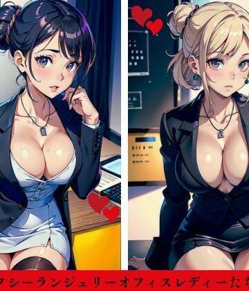 セクシーランジェリーオフィスレディーたち5【AI美女LABO.14❤ファンタジー】