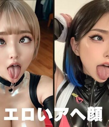 エロいコスチュームをした美人のアヘ顔集【AI❤ギャル】