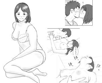 近所の奥さんと【そらのえび❤恋愛】