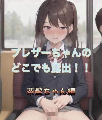 ブレザーちゃんのどこでも露出！！ 茶髪ちゃん編【まんまんちん❤OL】