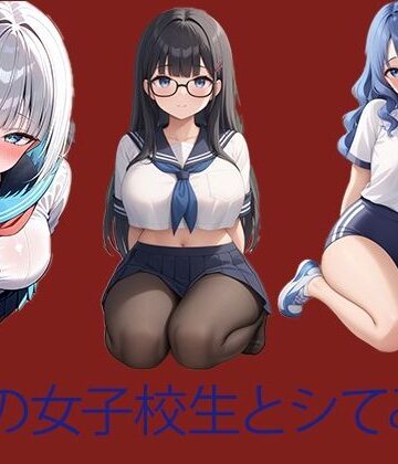 3人の女子校生とシてみた！【AIaki出版❤制服】
