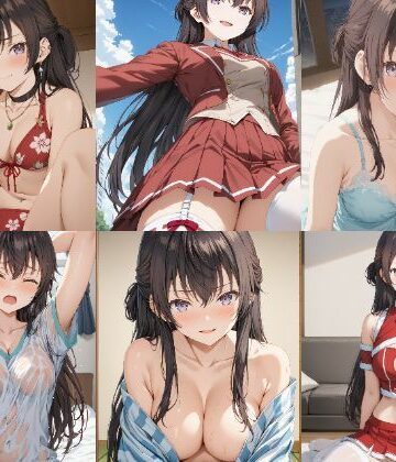 「時々ボソッとロシア語でデレる隣のアーリャさん」周防有希セクシー写真集3（全500枚）【人の海❤イラスト・CG集】