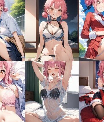 「アオのハコ」蝶野雛セクシー写真集2（全500枚）【人の海❤イラスト・CG集】