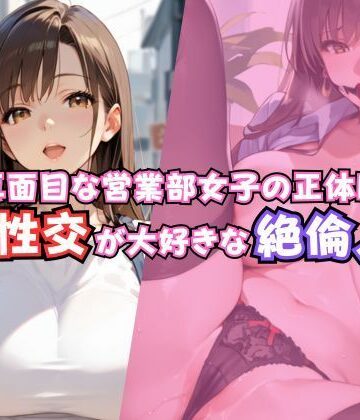 真面目な営業部女子の正体はSM性交が大好きな絶倫人妻【あんあんつけぼー❤拘束】
