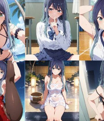 「推しの子」黒川あかねセクシー写真集7（全500枚）【人の海❤イラスト・CG集】