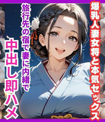 爆乳人妻女将と本気セックス 旅行先の宿で妻に内緒で中出し即ハメ【杏寿姫❤熟女】