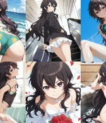 「天久鷹央の推理カルテ」天久鷹央セクシー写真集6（全500枚）【人の海❤イラスト・CG集】