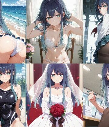 「推しの子」黒川あかねセクシー写真集9（全500枚）【人の海❤イラスト・CG集】