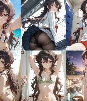 「天久鷹央の推理カルテ」天久鷹央セクシー写真集7（全500枚）【人の海❤イラスト・CG集】