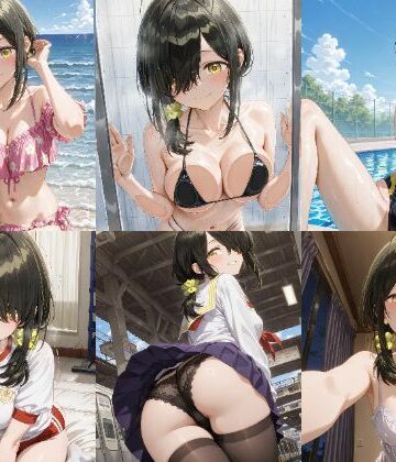 「紫雲寺家の子○たち」紫雲寺ことのセクシー写真集（全500枚）【人の海❤全年齢向け】