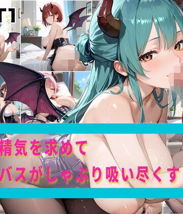 【PART1】良質な精気を求めてサキュバスがしゃぶり吸い尽くす！【ふるーつぽんち倶楽部❤巨乳】