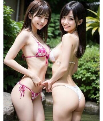 プレミアム美少女2人組 水着パート2 画像集【プレミアムとうもころし❤拘束】評価3.00
