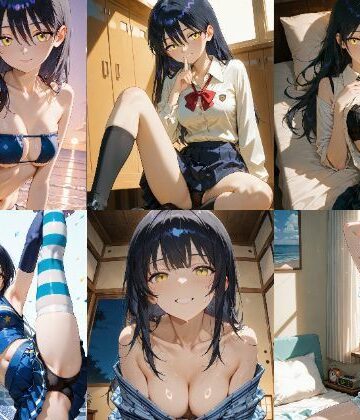 「機動戦士Gundam GQuuuuuuX」ニャアン セクシー写真集3（全500枚）【人の海❤イラスト・CG集】