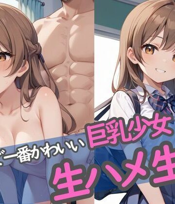 学年で一番かわいい巨乳少女と生ハメ生活【誘惑アーカイブ❤処女】