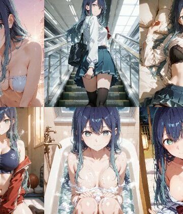 「推しの子」黒川あかねセクシー写真集12（全500枚）【人の海❤イラスト・CG集】