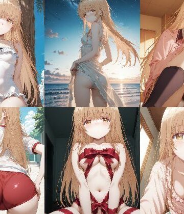 「お隣の天使様にいつの間にか駄目人間にされていた件」椎名真昼セクシー写真集12（全500枚）【人の海❤イラスト・CG集】評価3.00