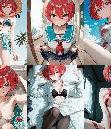 「機動戦士Gundam GQuuuuuuX」アマテ・ユズリハ セクシー写真集11（全500枚）【人の海❤イラスト・CG集】