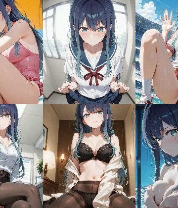 「推しの子」黒川あかねセクシー写真集15（全500枚）【人の海❤イラスト・CG集】
