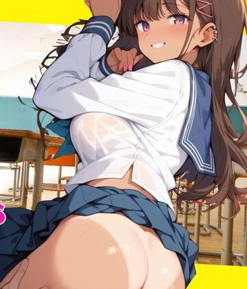性育学院 NO.16 セーラー黒ギャル【マンゴージュース❤イラスト・CG集】