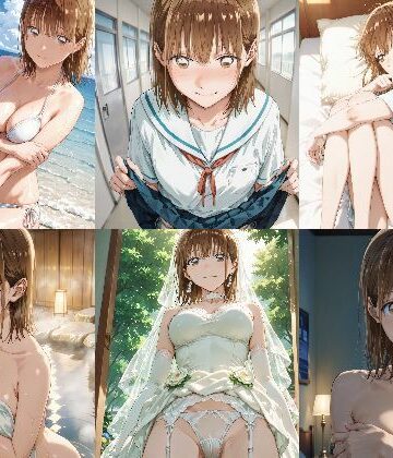 「アオのハコ」鹿野千夏セクシー写真集15（全500枚）【人の海❤イラスト・CG集】