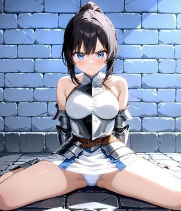 敗戦国の末路 女騎士リン編【LiveAi❤イラスト・CG集】