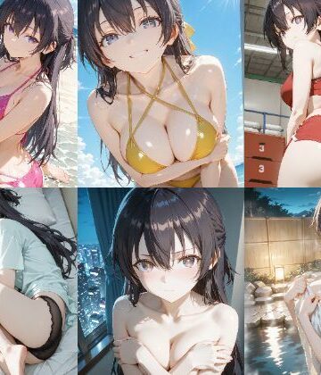 「時々ボソッとロシア語でデレる隣のアーリャさん」周防有希セクシー写真集15（全500枚）【人の海❤イラスト・CG集】