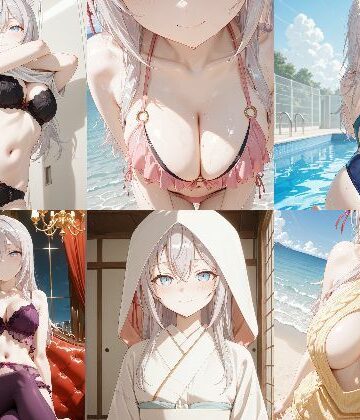 「時々ボソッとロシア語でデレる隣のアーリャさん」アリサ・ミハイロヴナ・九条セクシー写真集17（全500枚）【人の海❤イラスト・CG集】