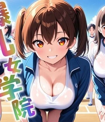 爆乳女学院〜ハーレムで逆に女子から凌●された〜【にじいろ自転車❤巨乳】