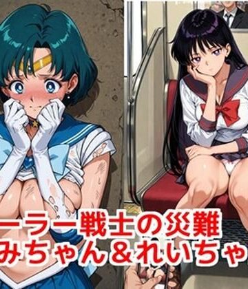 セーラー戦士の災難 あみちゃん＆れいちゃん【カシス屋ウーロン❤制服】