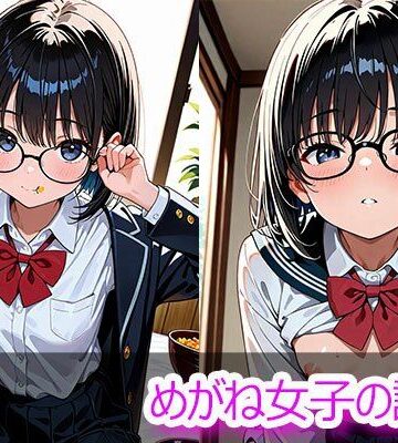 めがね女子の誘惑【ときめきカンパニー❤イラスト・CG集】