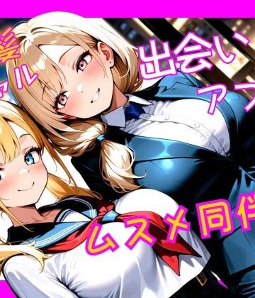 金髪ギャル 出会い系アプリで娘同伴？！【パツキーン❤制服】