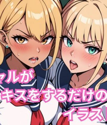 ギャルがキスをするだけのイラスト集【AKNOS❤全年齢向け】