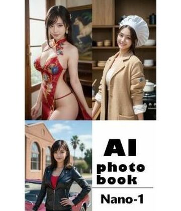 AI photobook Nano-1【AI_GravureArt❤イラスト・CG集】