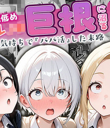 貞操感低めギャルJ〇達 パパ活おじさんのデカチンに沼る【ぱにぱに❤制服】評価3.83
