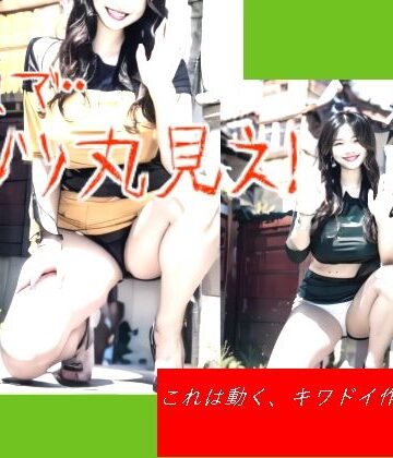 笑顔で・・パンツ丸見え！【柳川みみん❤ミニスカ】
