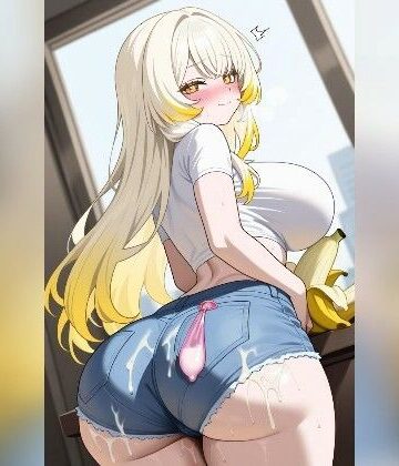 ぶっかけデニムギャル2 むちむちデカ尻ギャルは淫乱ク◯ビッチ【AIは世界を救う❤お尻・ヒップ】