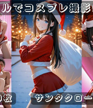 社会人コスプレイヤーの秘密ラブホ撮影会 サンタクロース編【ゆめ花ろう❤コスプレ】